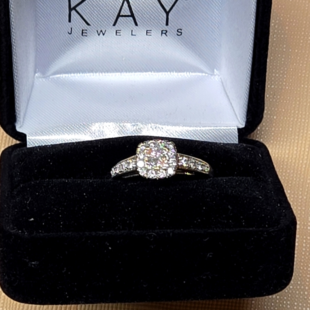 White Gold Diamond Ring